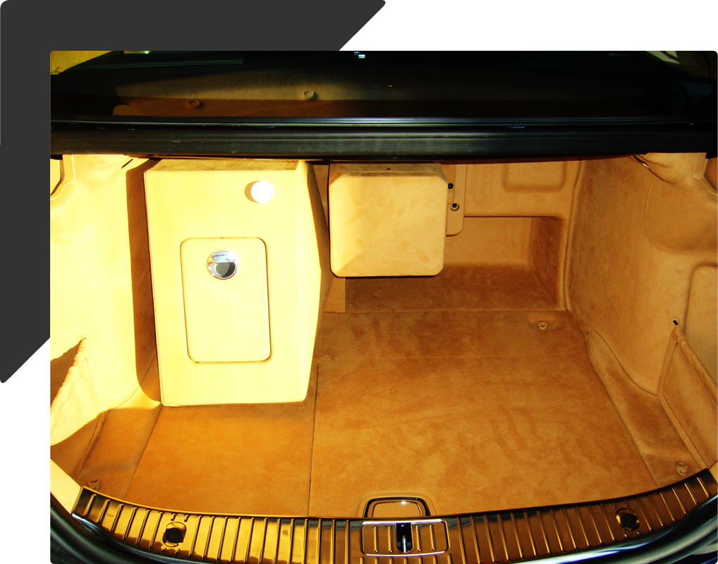 PKW Kühlschrank mit Thermostat im SUV Kofferraum